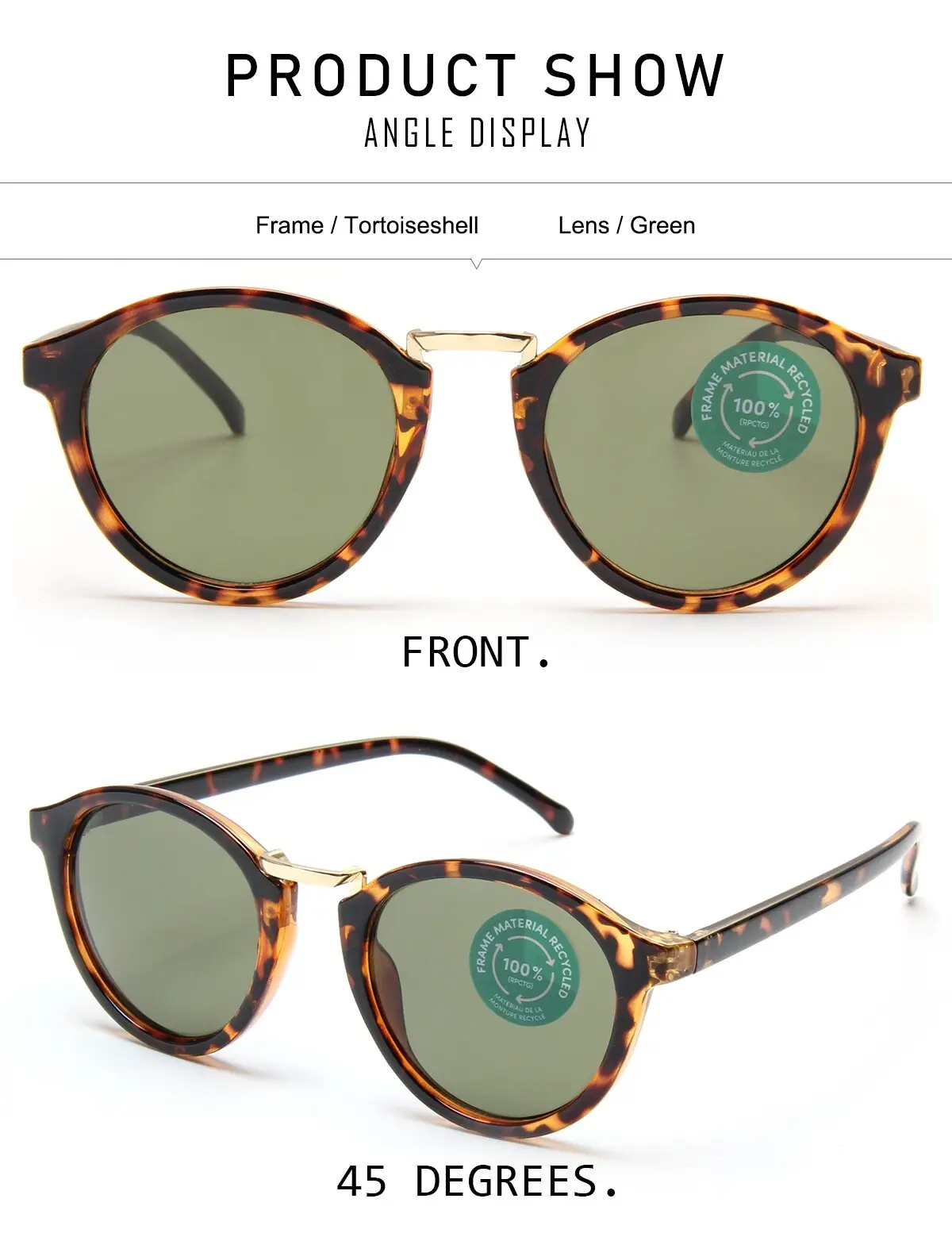 Eugenia environmentally friendly sunglasses marketing for recycle 3