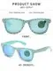 Eugenia recycled sunglasses wholesale overseas market for recycle 3