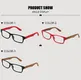 Eugenia practical reader glasses overseas market for eye protection 5