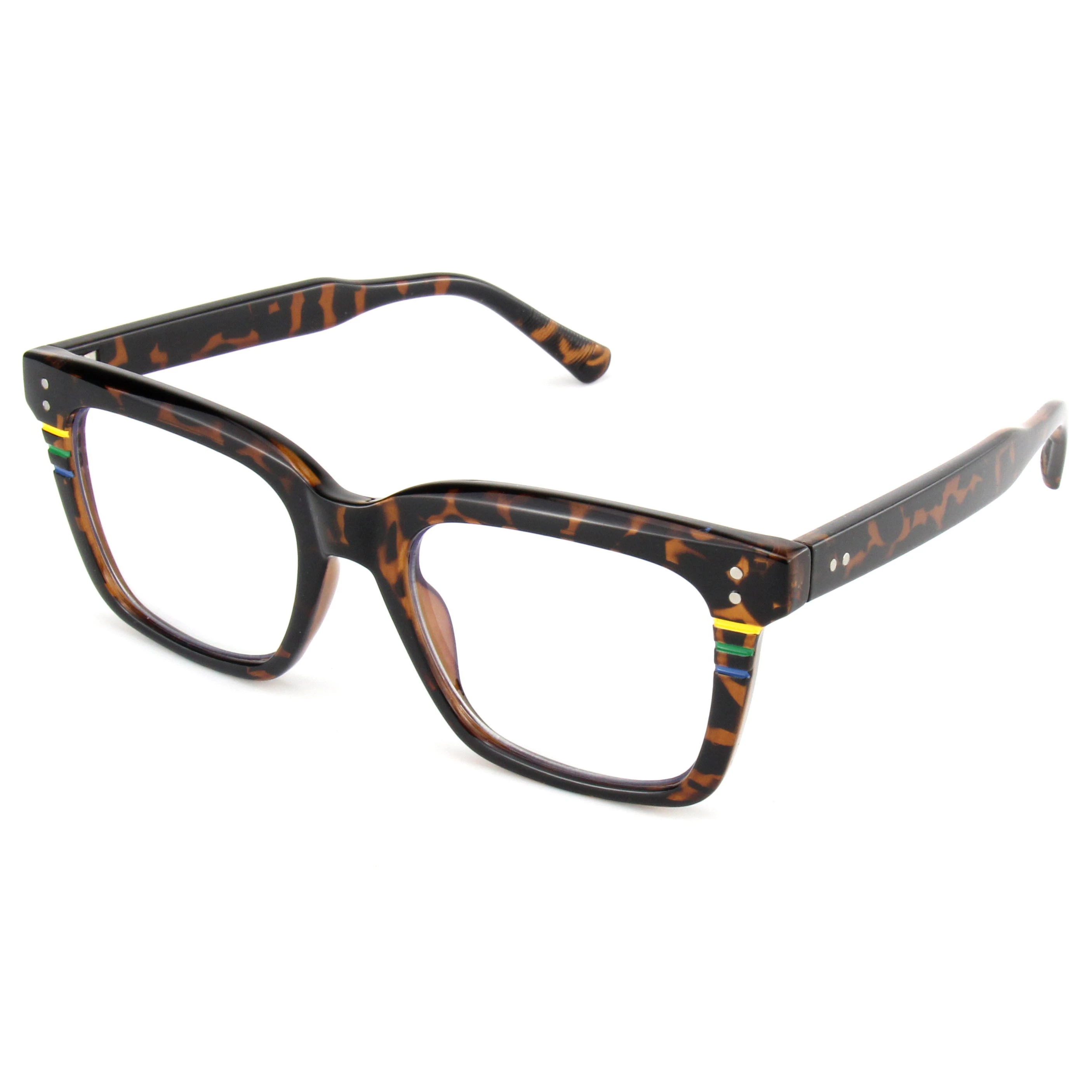 Hot Sales 2021 New Anti Blue Light Blocking Optical Frame Fashion Designer Computer Glasses For Men Women 1