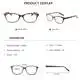 Eugenia fashion modern optical vendor for Eye Protection 2