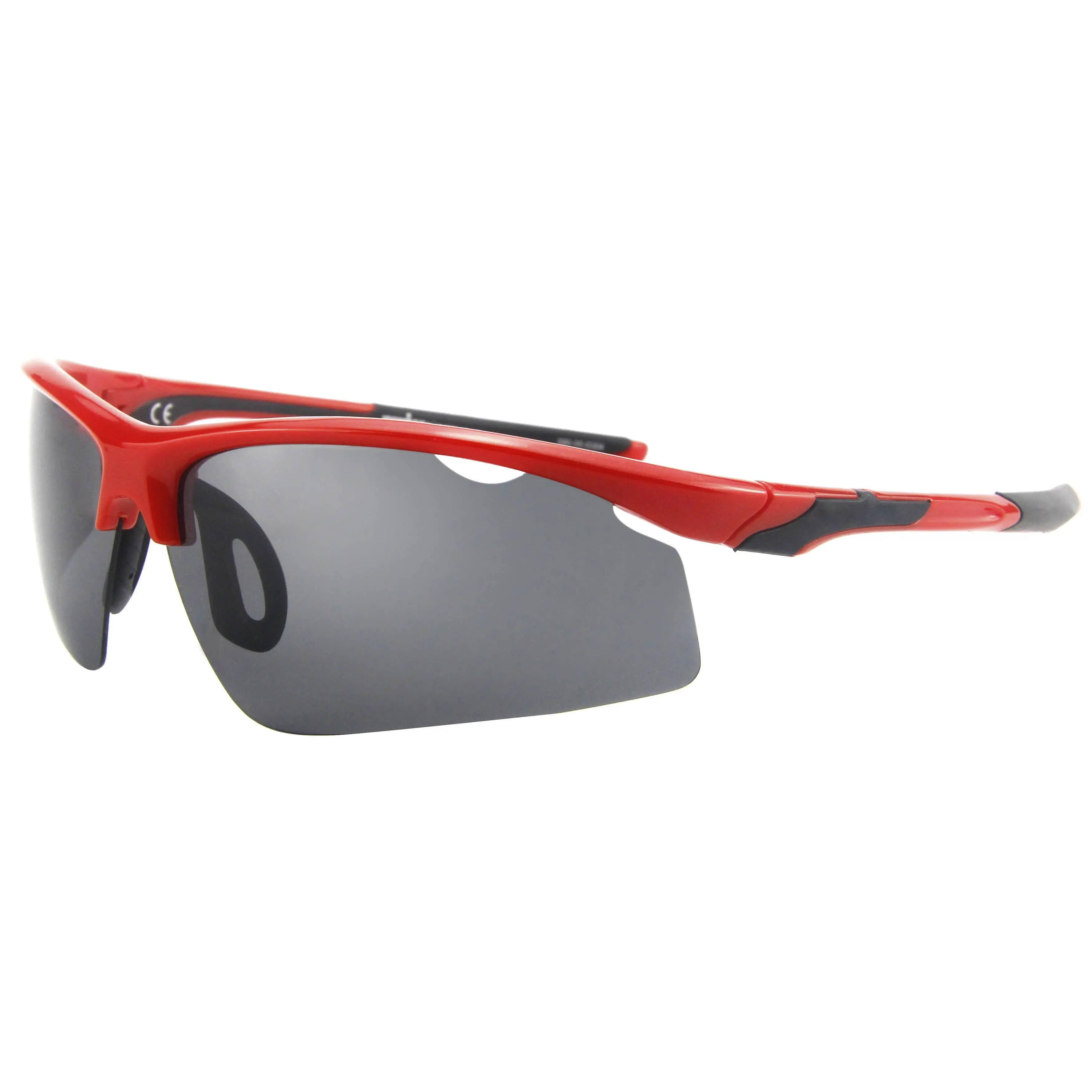 EUGENIA 2021 New Style Red Design Promotion Double Injection Men Cycling Sports Sunglasses 1