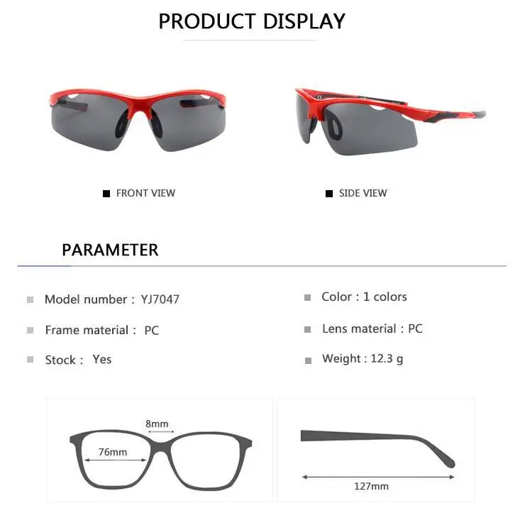 Eugenia modern sports sunglasses wholesale made in china for sports 3