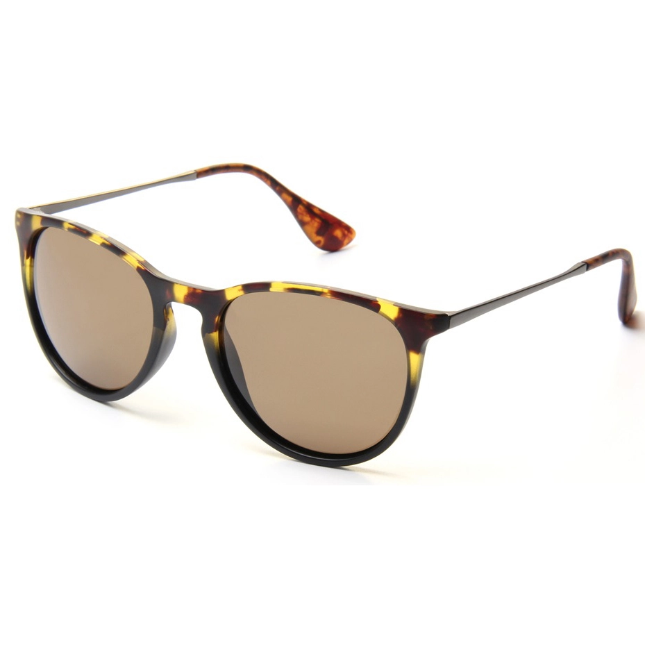 EUGENIA 2024 New Custom Designer Shades Metal PC Round Frame Polarized Sunglasses for Men and Women 1