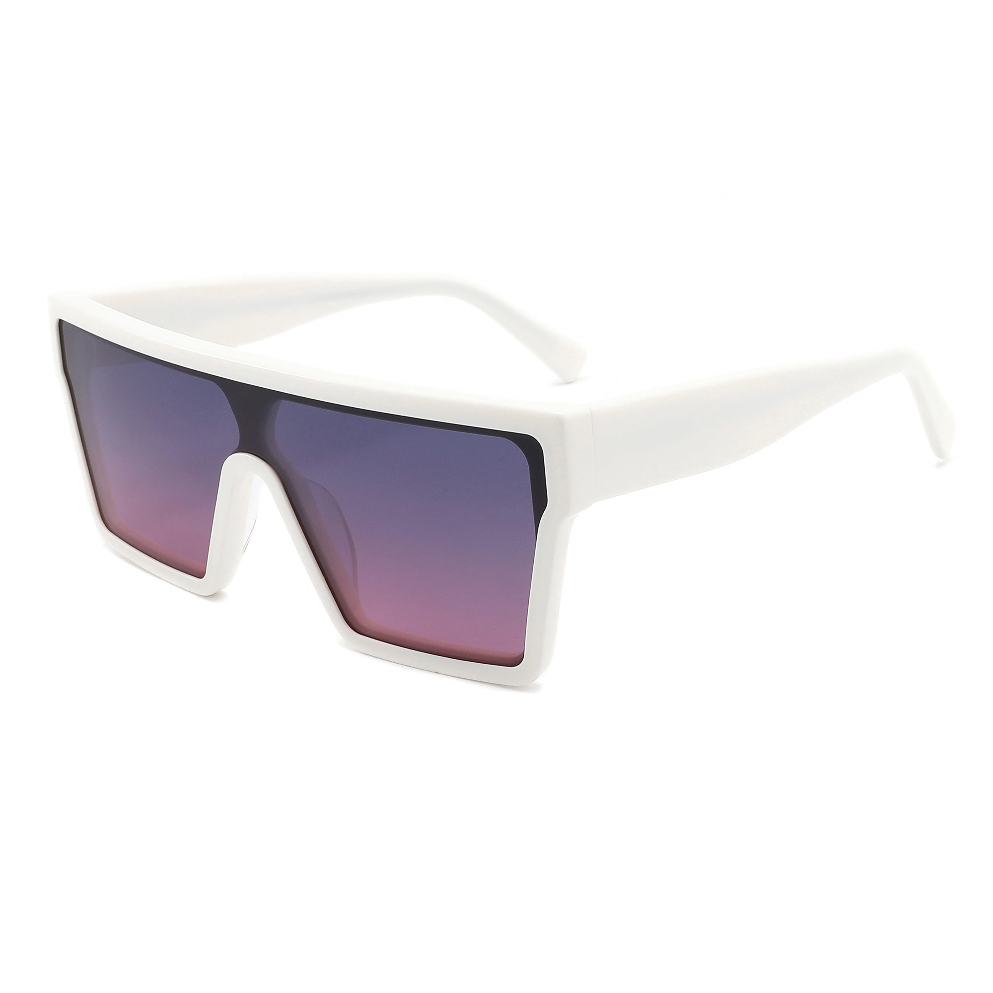 Fashion New 2022 Tortoiseshell Acetate Sunglasses Wholesale Outdoor Travels Polarized White Female Sunglasses Trendy 1