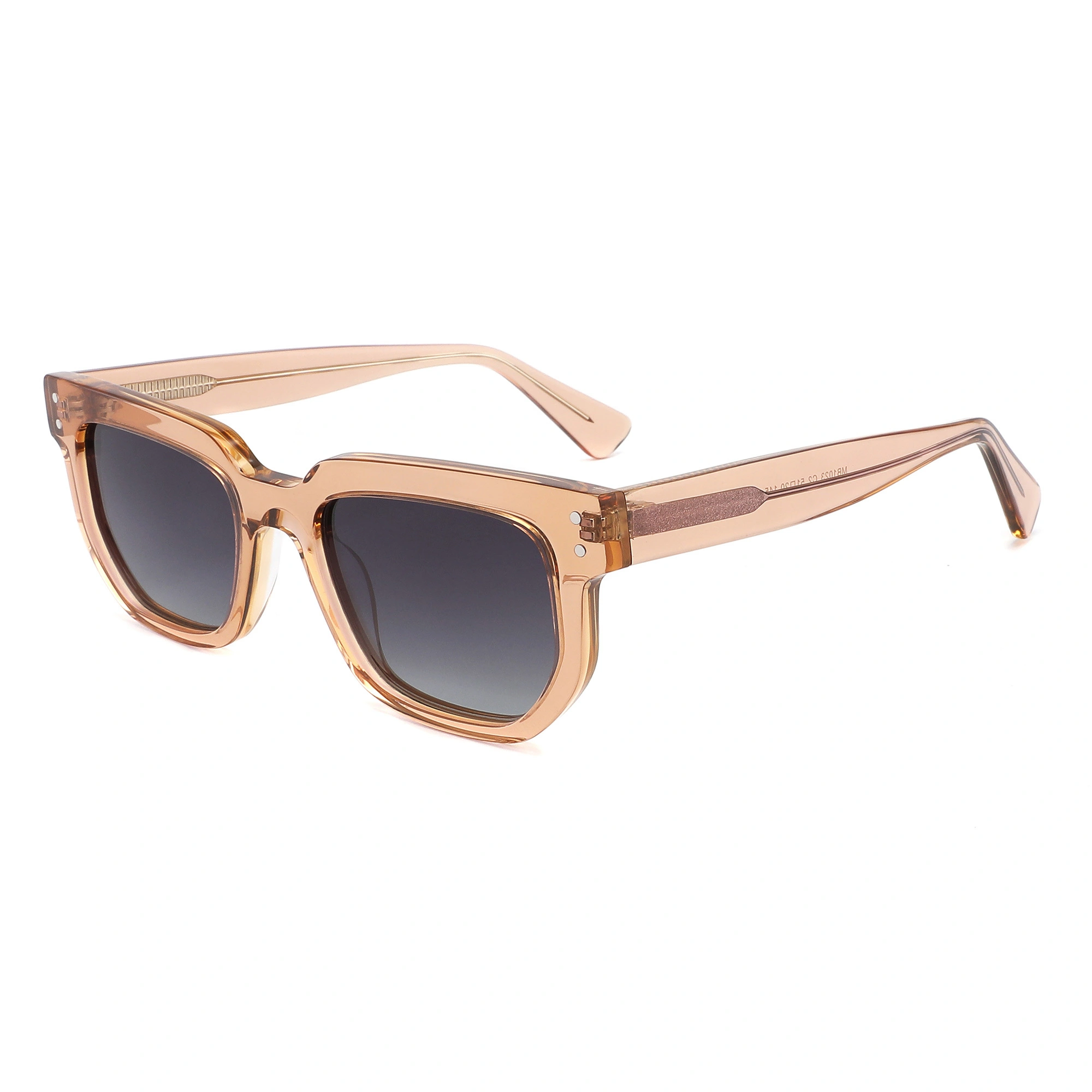 Eugenia 2022 Female Acetate Sunglasses Tortoiseshell Wholesale Trendy Outdoor Men Black Frame Gray Lens Sunglasses 1