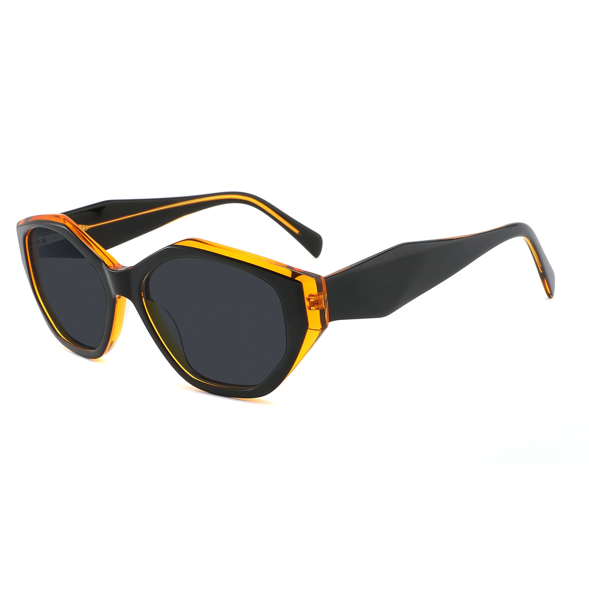 EUGENIA Fashion Outdoor Travel Tortoiseshell Acetate Sunglasses For Women Wholesale Female Sunglasses Drop Shipping 1