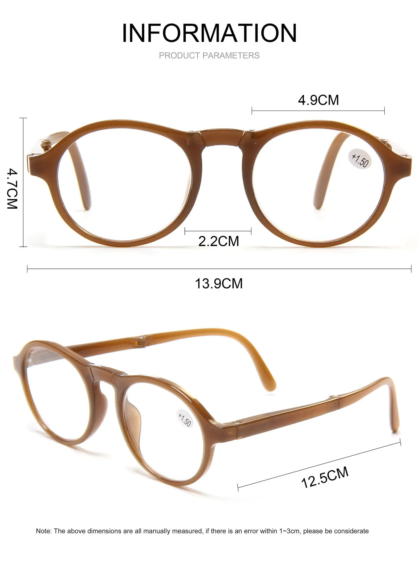 Eugenia reading glasses for men with good price for eye protection 3