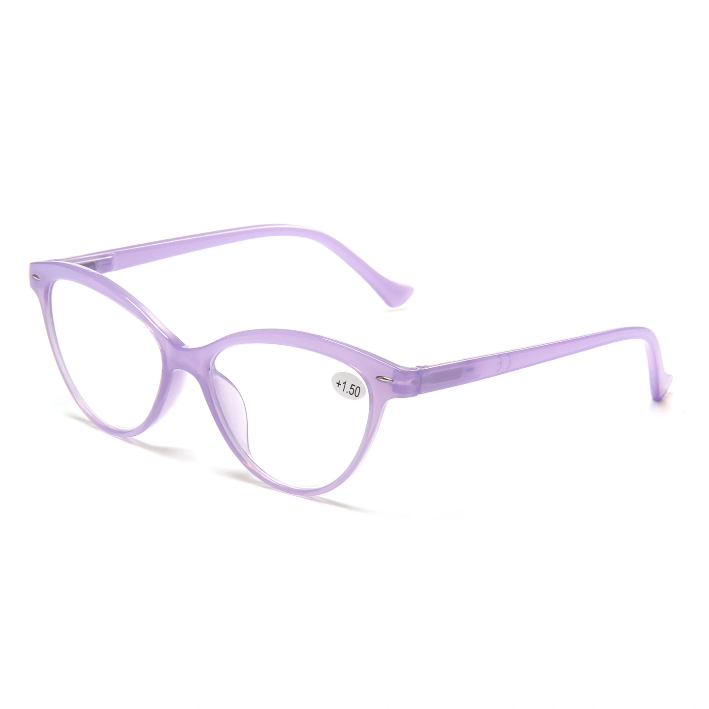 Eugenia Fashion 2022 Cat-eye Purple Women Reading Glasses Wholesale PC Gray Male Reading Glasses Custom Logo Made In China 1