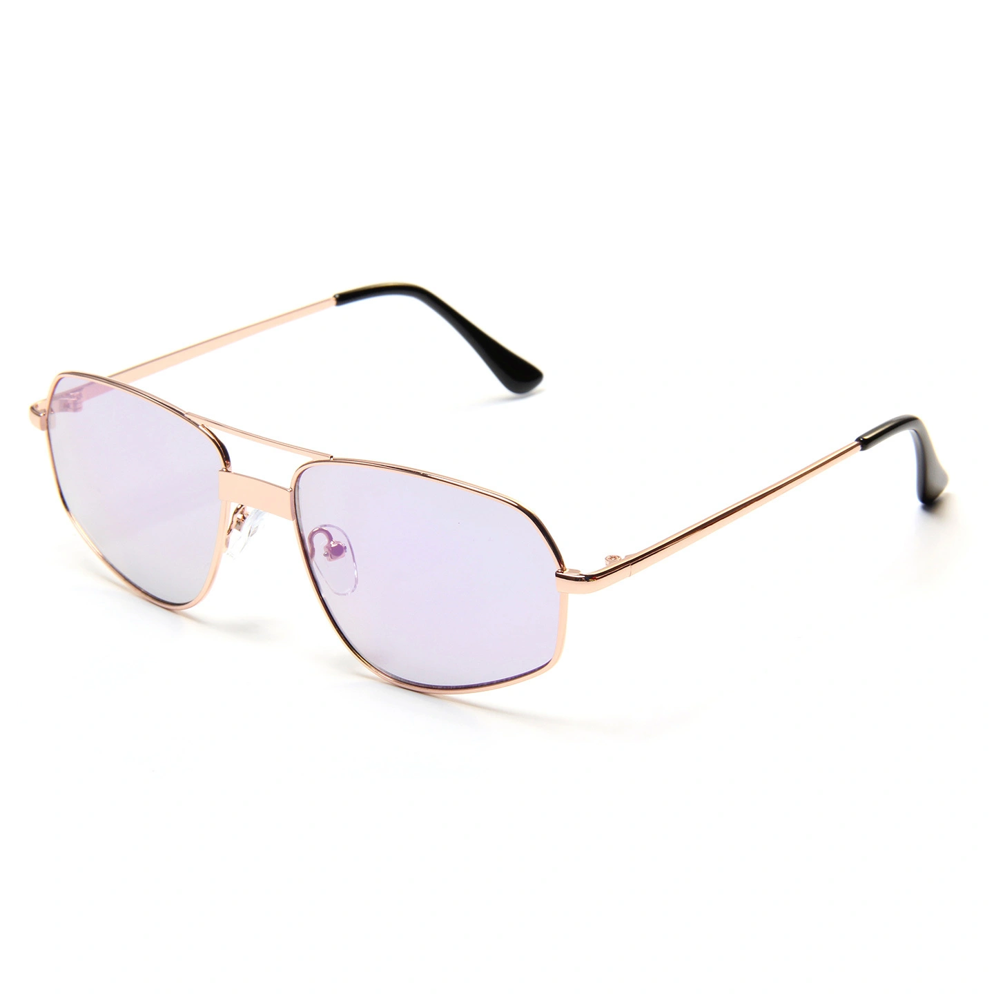 EUGENIA 2024 Trendy Metal Frame Sunglasses For Women Custom Logo Wholesale Customization Black Fashion Sunglasses 1