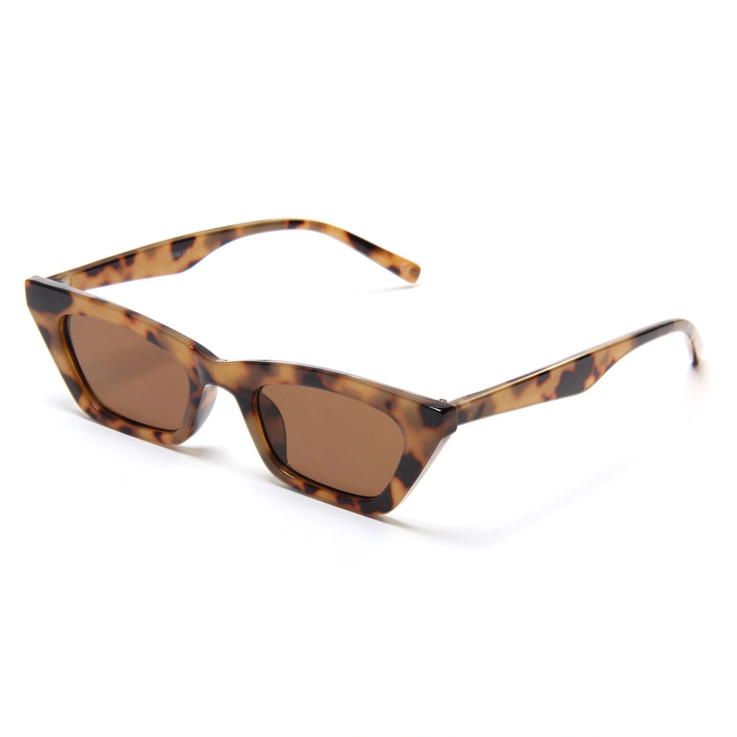 EUGENIA 2024 Fashion Tortoiseshell Sunglasses For Women Custom Logo Wholesale Trendy Black PC Male Sunglasses Made In China 1