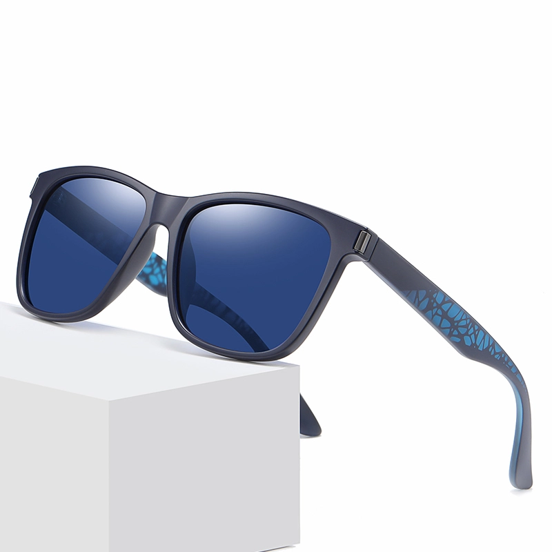 Classical Design Sunglasses Wholesale Men's Polarized Fashionable Outdoor Travel Rectangle Frames Sunglasses 1