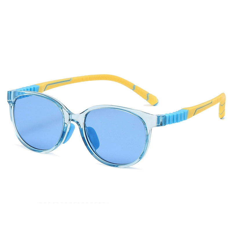 TR Frames New Fashion Kids Sunglasses Anti-ultraviolet Silicone Super Elastic Temple Sunglasses 1