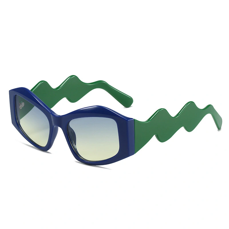 S27009 Special Temple Arm New Luxury Brand Small Cat Eye Sunglasses For Women Fashion Designer Sunglasses 1