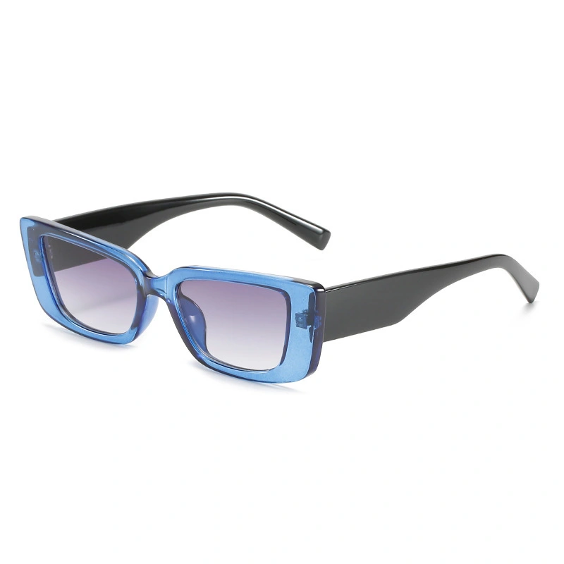 Gafas de sol S27011 con montura pequeña y gruesa, logotipo personalizado, nuevas marcas de gafas de sol de diseñador al por mayor para hombres y mujeres. 1