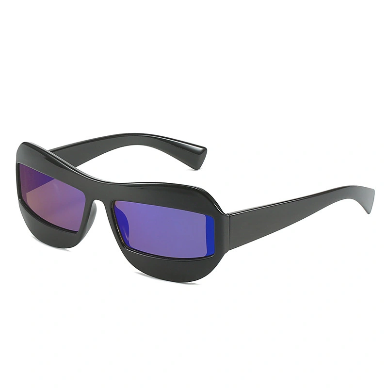 S27019 Wholesale Ins Hot Sale Thick Y2k Sun Glasses 2024 Women Narrow Frame Sunglasses 1