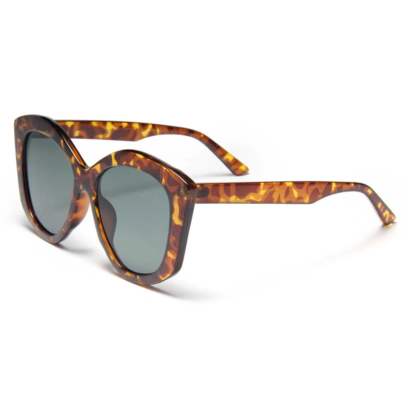 S27023 Classic Retro Cat Eye Sunglasses Trending Leopard Shades Girls Sun Glasses Multi Color Fashion Vintage Big Frames Sunglasses For Women Men 1