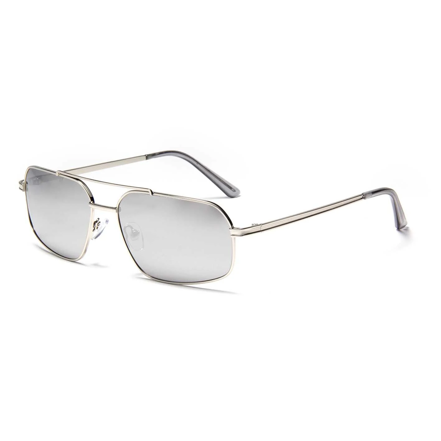 YJ325 Lentes De Sol Новые стильные металлические солнцезащитные очки мужские солнцезащитные очки с индивидуальным дизайном поляризованные линзы двойной мостик пилот узкие солнцезащитные очки 1