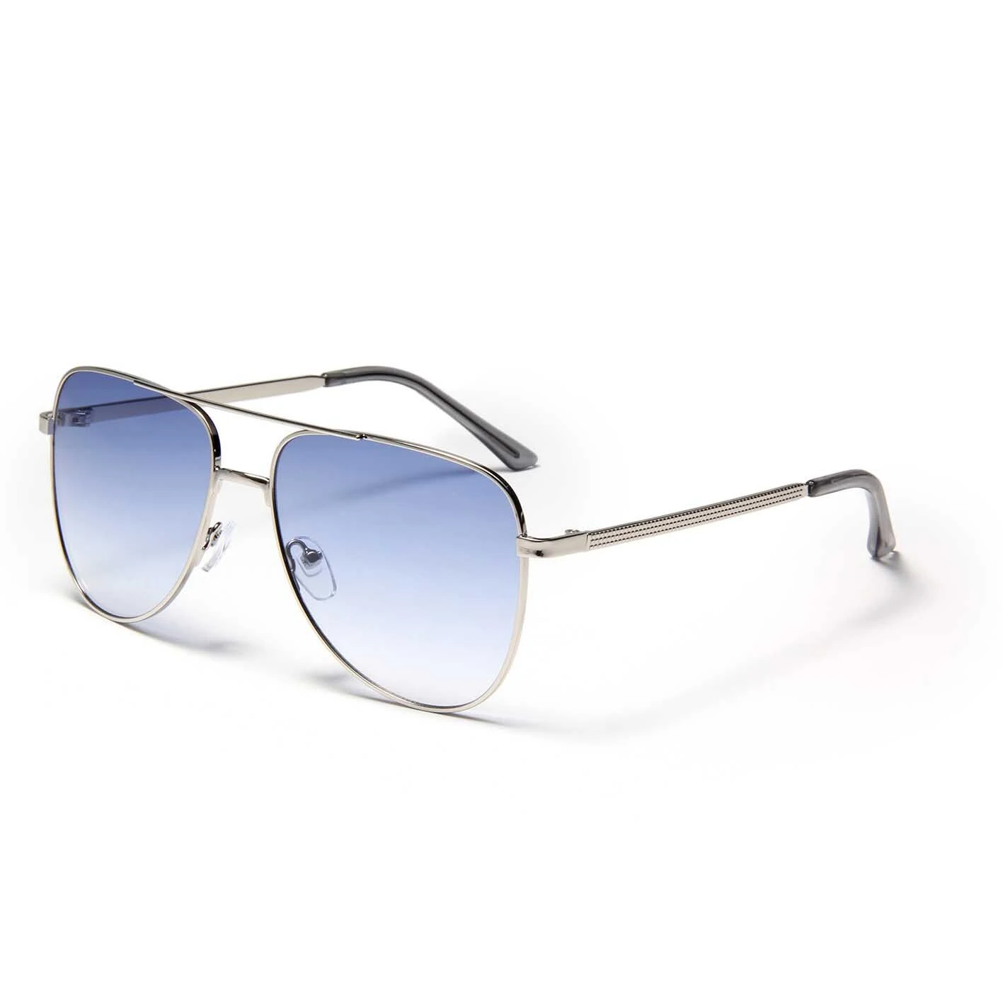 YJ326 Double Bridge Pilot Sunglasses 2024 New Stylish Metal Sunglasses Men Sun Shades Custom Made Square Frames Toad Eyeglasses 1
