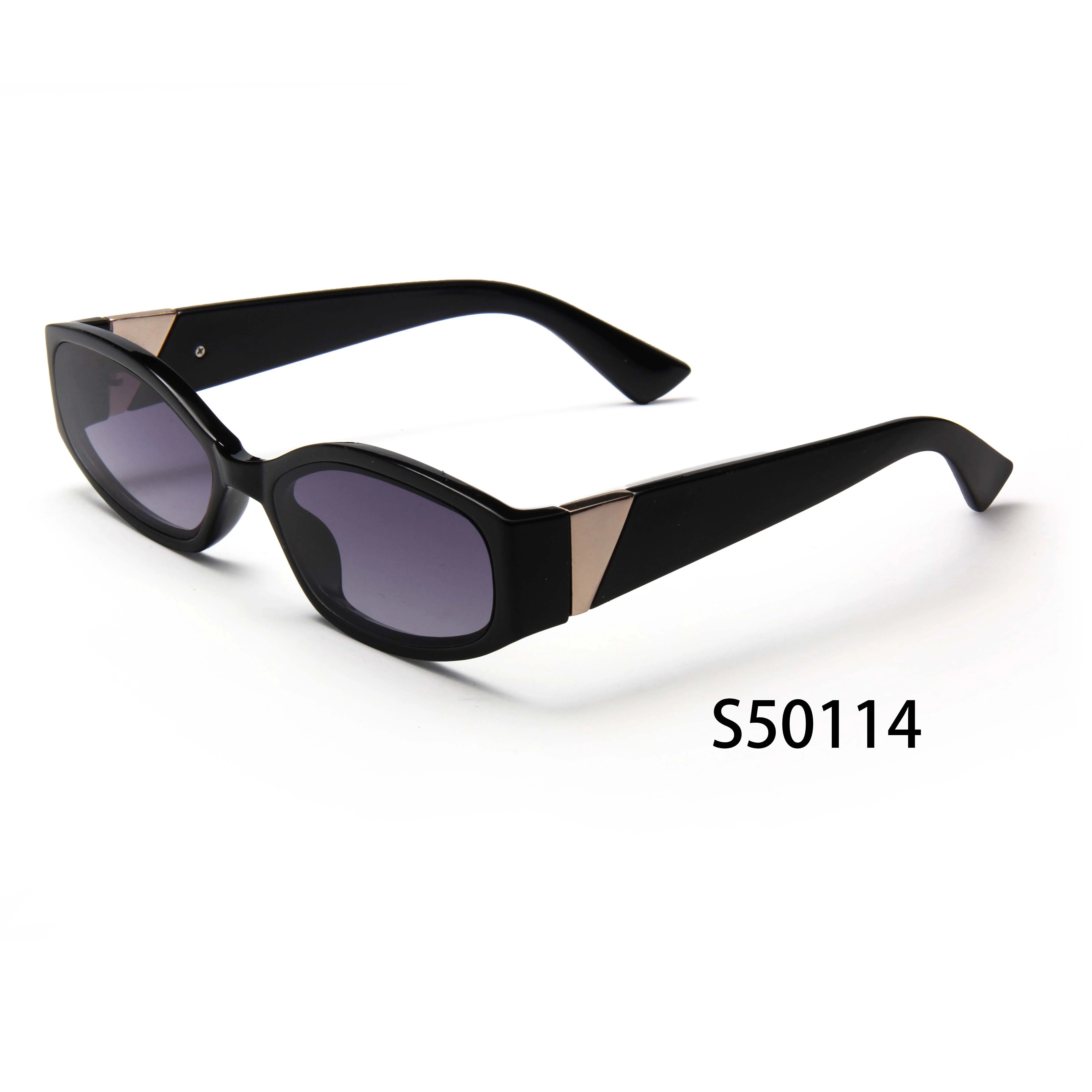 S50114 OEM New Designer Fashion Sunglasses 2024 Shade Sunglasses Men Women Small Cat Eye Sunglasses 1
