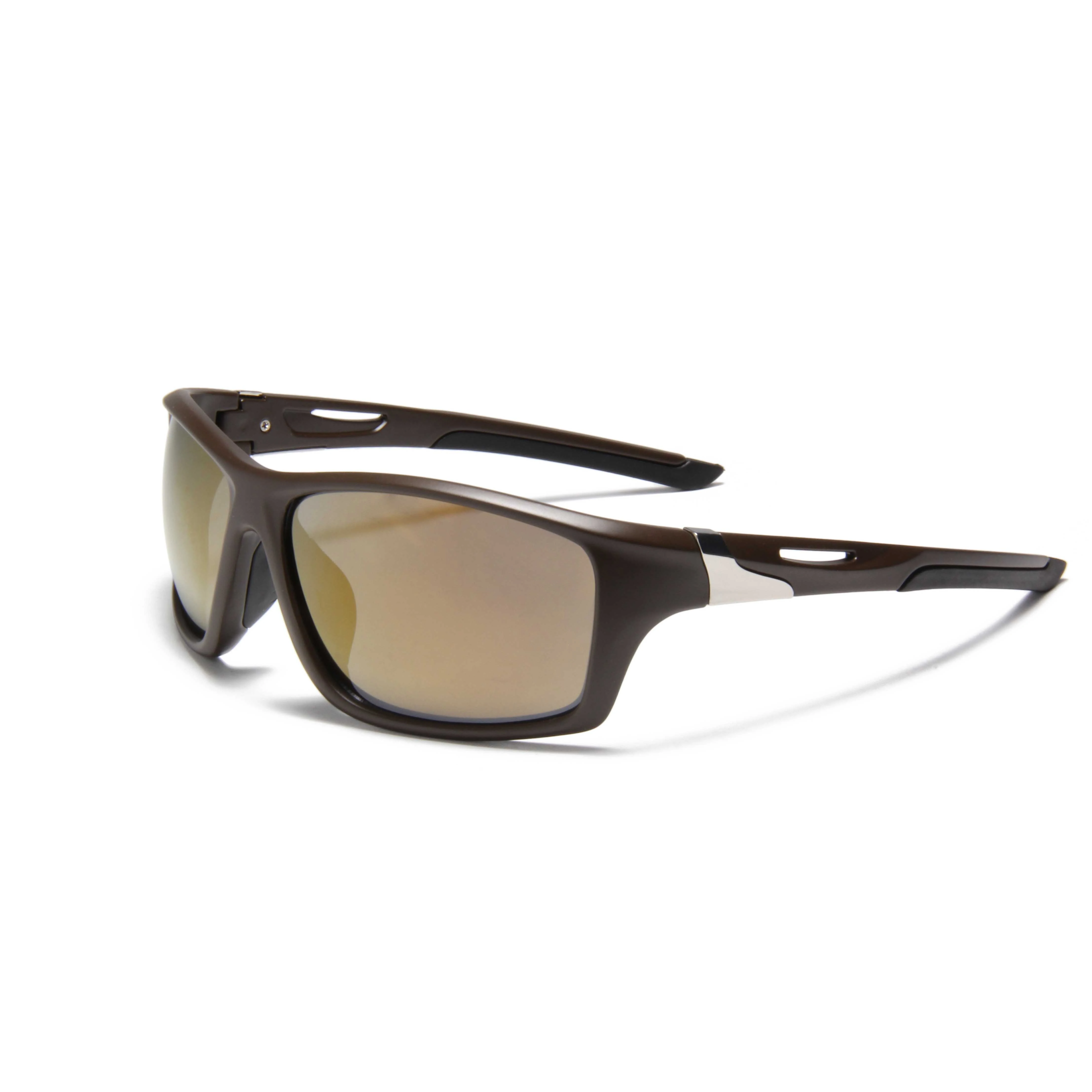 S29158 New Sport Sunglasses Brown Gradient Lens for Outdoor Adventures Outdoor Adventure Cycling Hiking Fitness Sunglasses 1