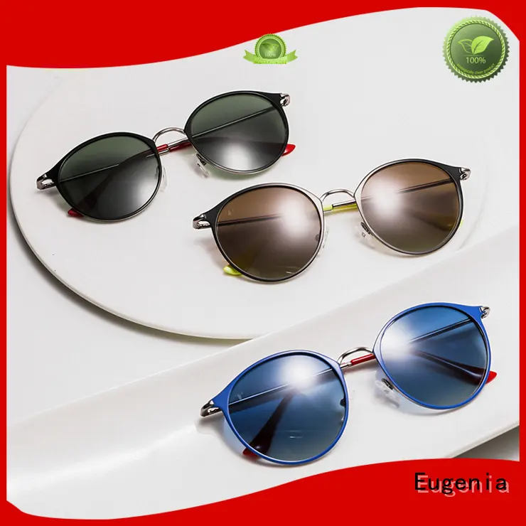 Eugenia stainless steel cool retro sunglasses high quality 1