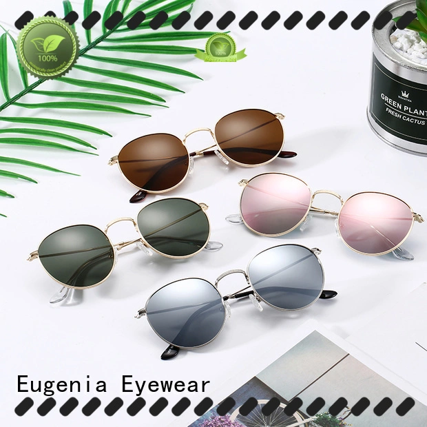 Eugenia stainless steel retro round glasses high quality best factory price 1