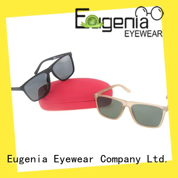 Eugenia square type sunglasses custom factory direct 1
