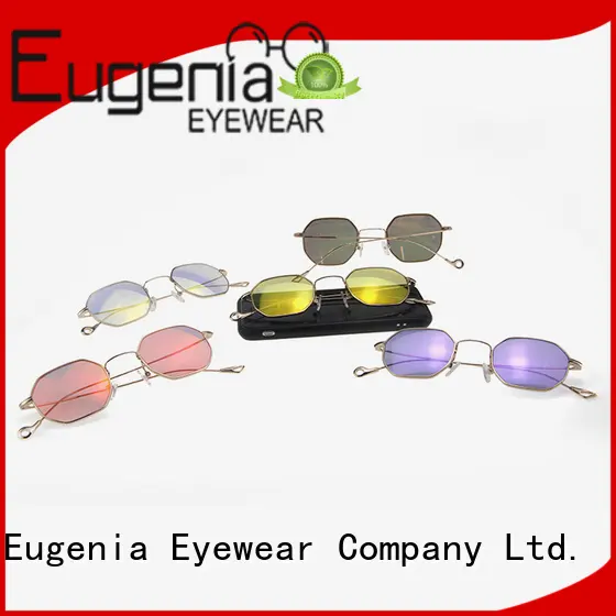 Eugenia custom wholesale sunglasses bulk clear lences fashion 1