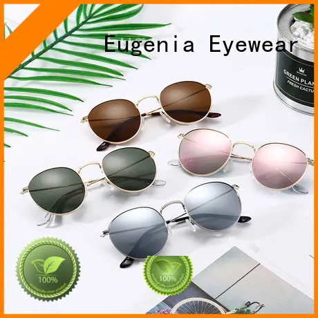 oem & odm round mirrored sunglasses customized best factory price 1
