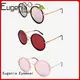 Eugenia stainless steel round frame sunglasses customized best factory price 1