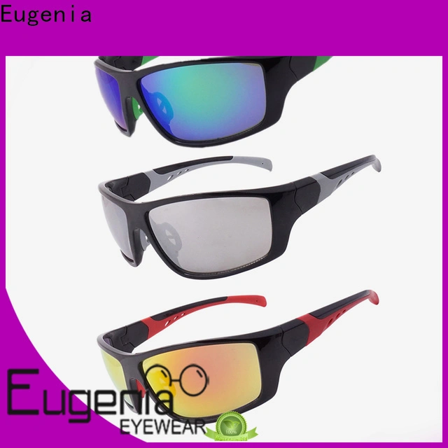 Eugenia latest sports sun glasses double injection safe packaging 1
