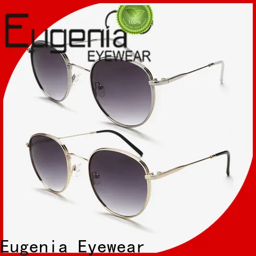 Eugenia one-stop round circle sunglasses customized 1