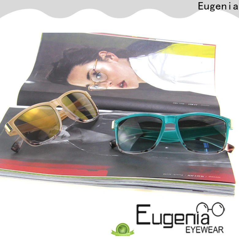 Eugenia oversized square frame sunglasses custom factory direct 1