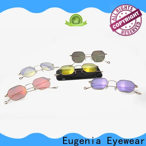Eugenia trendy wholesale trendy sunglasses clear lences best factory price 1