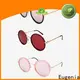 Eugenia one-stop clear round sunglasses customized best factory price 1