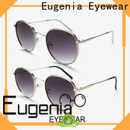 Eugenia one-stop round fashion sunglasses free sample best factory price 1
