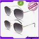 stainless steel trendy circle sunglasses high quality large capacity 1
