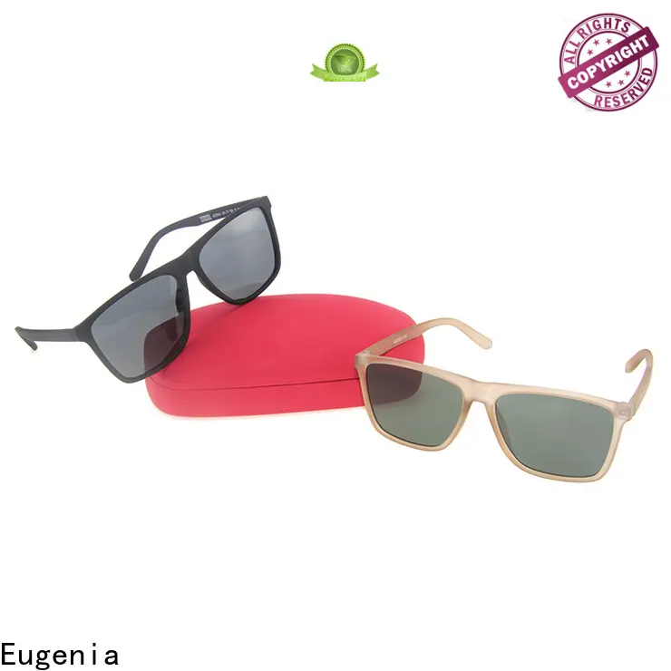 Eugenia value-added retro square sunglasses custom factory direct 1