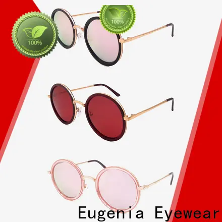stainless steel round circle sunglasses free sample best factory price 1