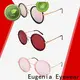 stainless steel round circle sunglasses free sample best factory price 1