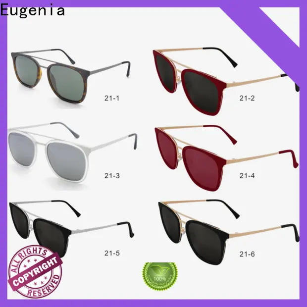 Eugenia custom unique sunglasses wholesale popular fashion 1