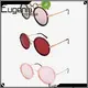 Eugenia one-stop round circle sunglasses high quality large capacity 1