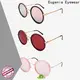 Eugenia stainless steel new fashion sunglasses free sample bulk suuply 1