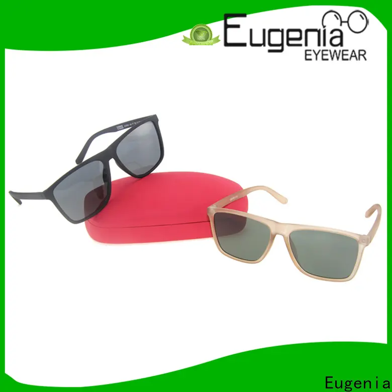Eugenia durable fashion square sunglasses custom factory direct 1