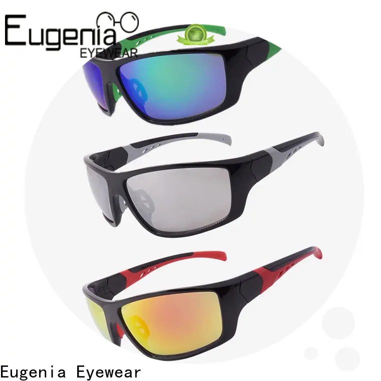 Eugenia big size sports sunglasses wholesale double injection anti sunlight 1