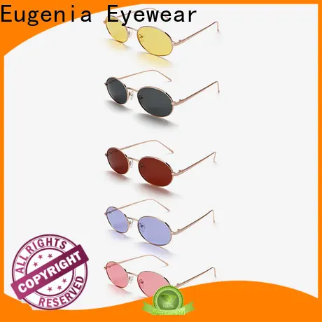 Eugenia round circle sunglasses customized bulk suuply 1