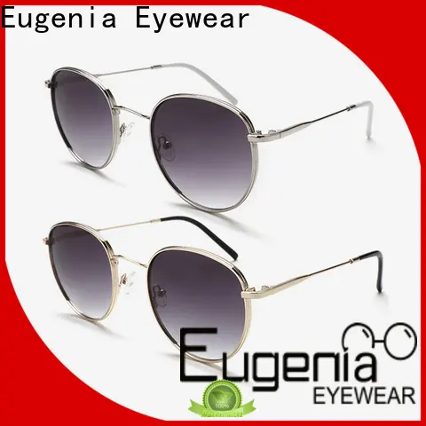 oem & odm retro round frame sunglasses customized bulk suuply 1