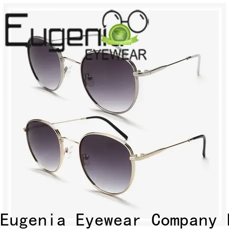 stainless steel round glasses sunglasses free sample 1