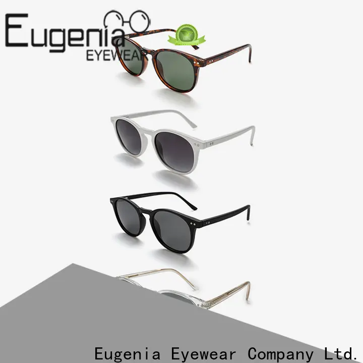 Eugenia round style sunglasses customized best factory price 1